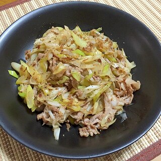 シンプルが旨っ！豚肉と長ネギの炒め物♪